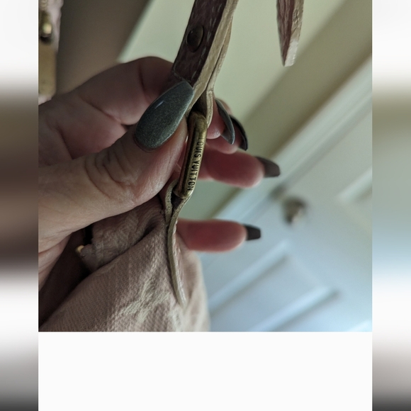 Louis Vuitton denim crossbody , & dust bag - Picture 4 of 16